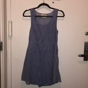 Urban Outfitters light blue high/low dress